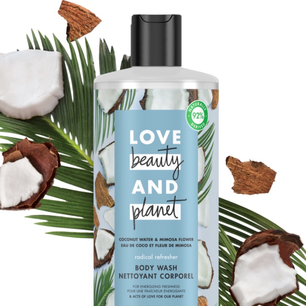 💖 Clean Beauty coconut mimosa body wash
